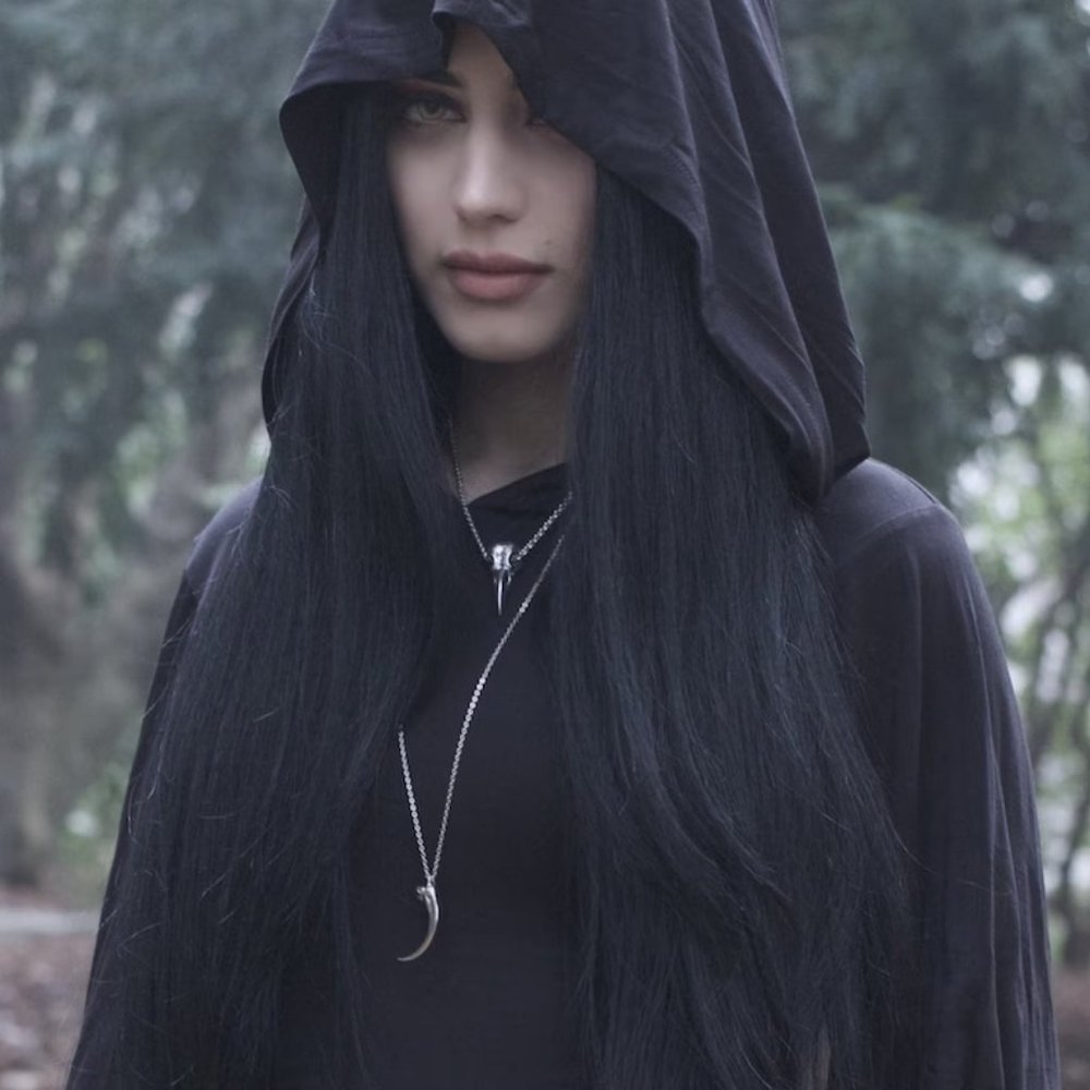 NEW Moon Raven Eagle Talon Claw Solid Stainless Steel Pendant Necklace 32" - Picture 2 of 11